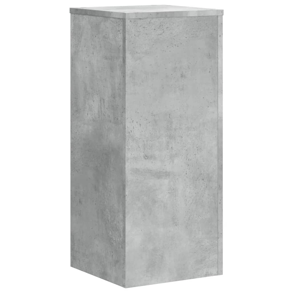 Supporti per Piante 2 pz Grigio 30x30x70 cm Legno Multistrato 852927