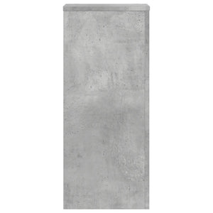 Supporti per Piante 2 pz Grigio 30x30x70 cm Legno Multistrato 852927