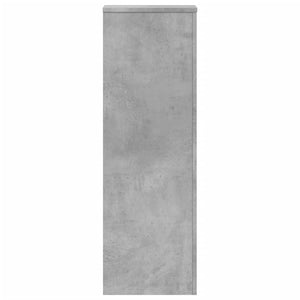 Supporto per Piante Grigio 33x33x100 cm in Truciolato 852954