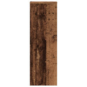 Supporto per Piante Legno Vecchio 33x33x100 cm in Truciolato 852958