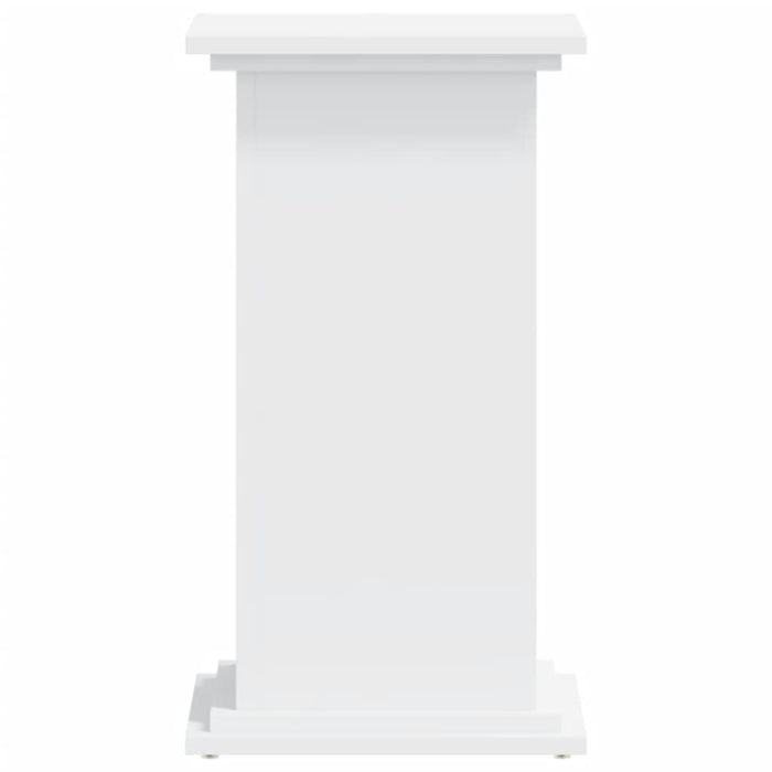 Supporto per Piante Bianco 33x33x60 cm in Truciolato 852960