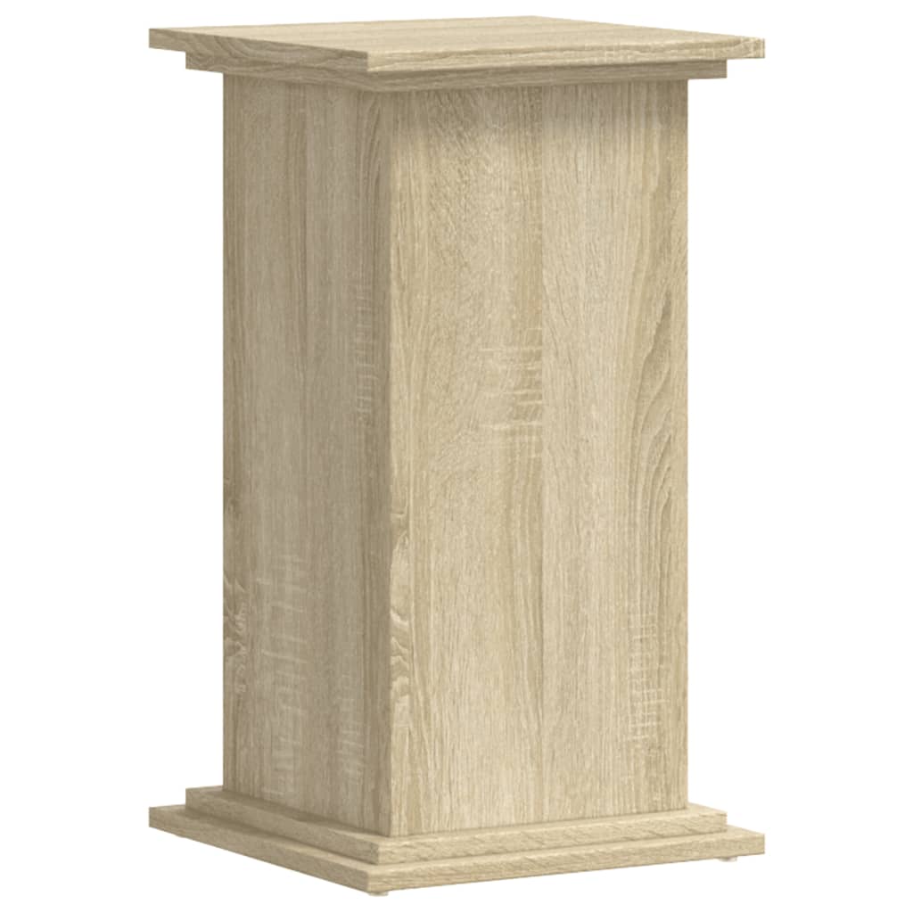 Supporto per Piante Rovere Sonoma 33x33x60 cm Legno Multistrato 852962