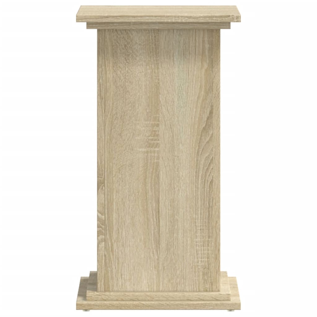 Supporto per Piante Rovere Sonoma 33x33x60 cm Legno Multistrato 852962