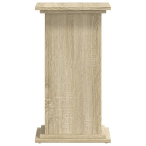 Supporto per Piante Rovere Sonoma 33x33x60 cm Legno Multistrato 852962