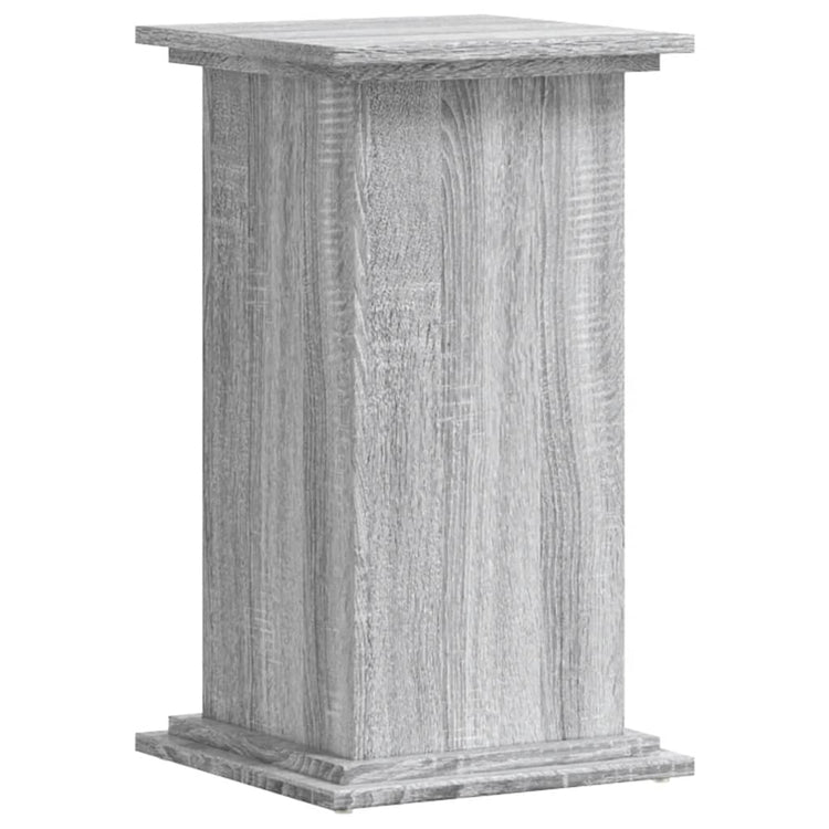 Supporto per Piante Grigio Sonoma 33x33x60 cm Legno Multistrato 852965