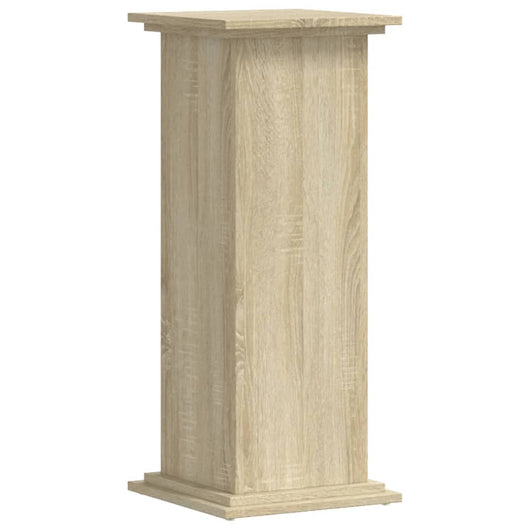 Supporto per Piante Rovere Sonoma 33x33x80 cm Legno Multistrato 852971