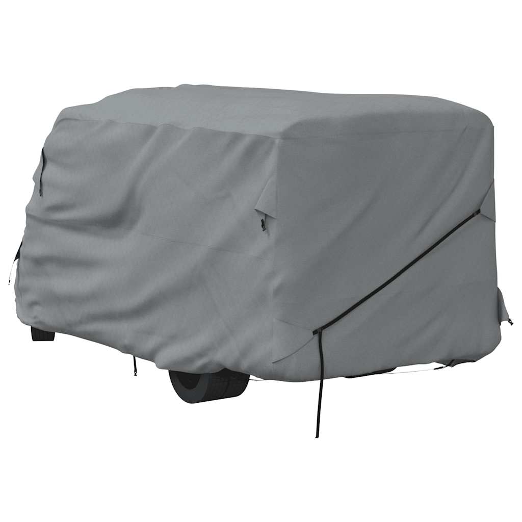 Telo per Camper Grigio 570x235x275 cm in Tessuto Non Tessuto 4015876