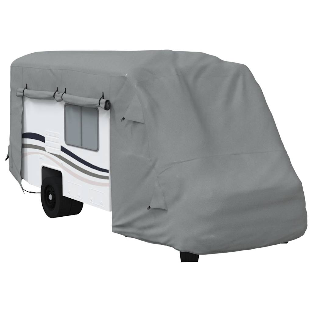 Telo per Camper Grigio 570x235x275 cm in Tessuto Non Tessuto 4015876