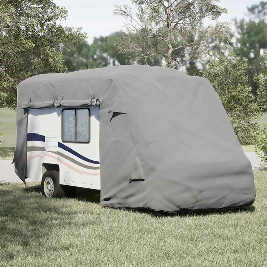 Telo per Camper Grigio 570x235x275 cm in Tessuto Non Tessuto 4015876