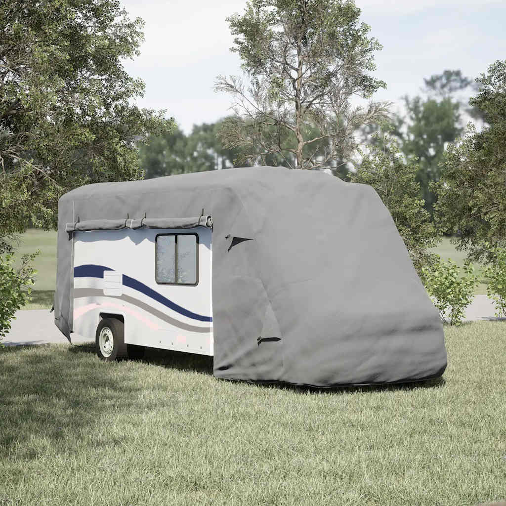 Telo per Camper Grigio 660x235x275 cm in Tessuto Non Tessuto 4015878