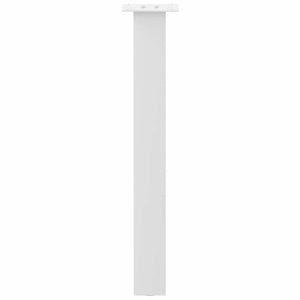 Gambe per Tavolino 4 pz Bianco 72 cm in Acciaio 4012505