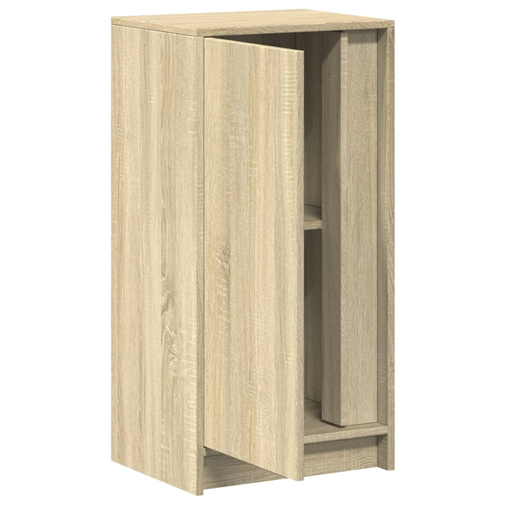 Credenza con LED Rovere Sonoma 42,5x34x85 cm Legno Multistrato 852140