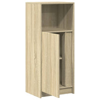 Credenza con LED Rovere Sonoma 42,5x34x100 cm Legno Multistrato 852154