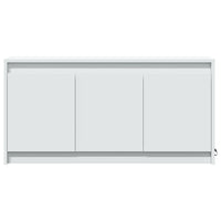 Mobile Porta TV con LED Bianco 100x34x50 cm in Truciolato 852208