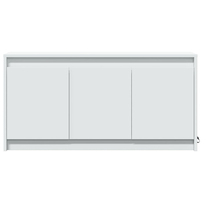 Mobile Porta TV con LED Bianco 100x34x50 cm in Truciolato 852208