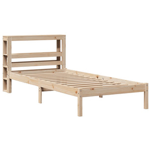 Letto senza Materasso 90x190 cm in Legno Massello di Pino 3305708