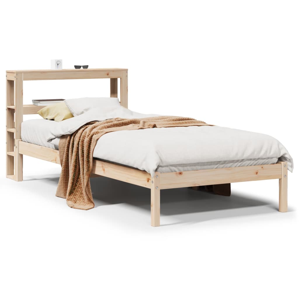 Letto senza Materasso 90x190 cm in Legno Massello di Pino 3305708