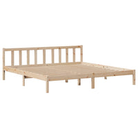 Letto senza Materasso 200x200 cm in Legno Massello di Pino 3305769