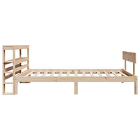 Letto senza Materasso 90x190 cm in Legno Massello di Pino 3305786