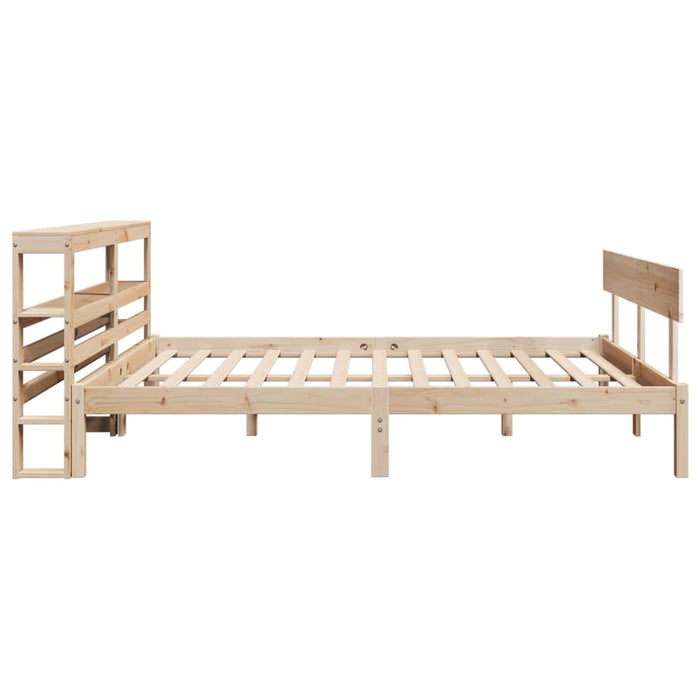 Letto senza Materasso 120x190 cm in Legno Massello di Pino 3305788