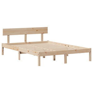 Letto senza Materasso 120x190 cm in Legno Massello di Pino 3305788