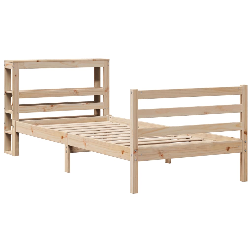 Letto senza Materasso 90x200 cm in Legno Massello di Pino 3305820