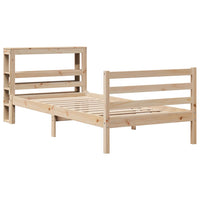 Letto senza Materasso 90x200 cm in Legno Massello di Pino 3305820