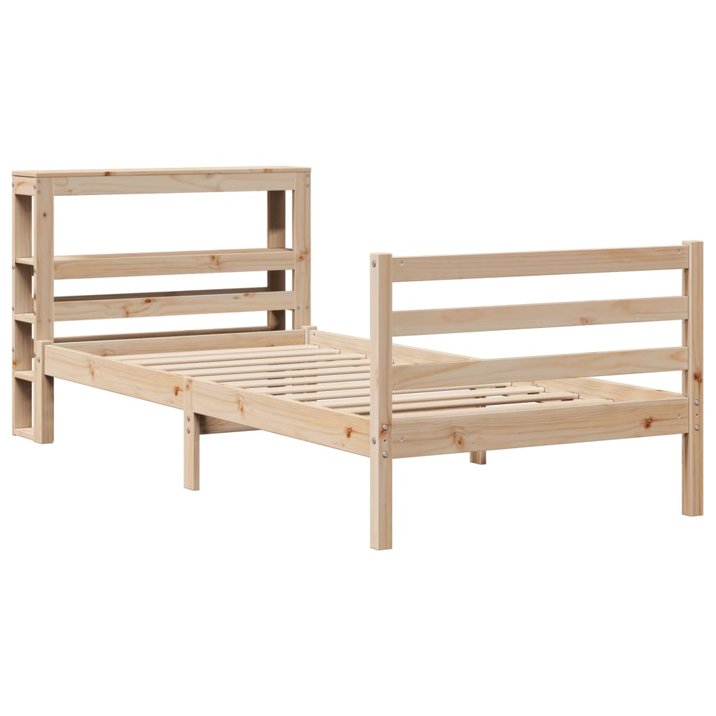 Letto senza Materasso 90x200 cm in Legno Massello di Pino 3305820