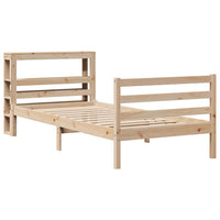 Letto senza Materasso 90x200 cm in Legno Massello di Pino 3305820