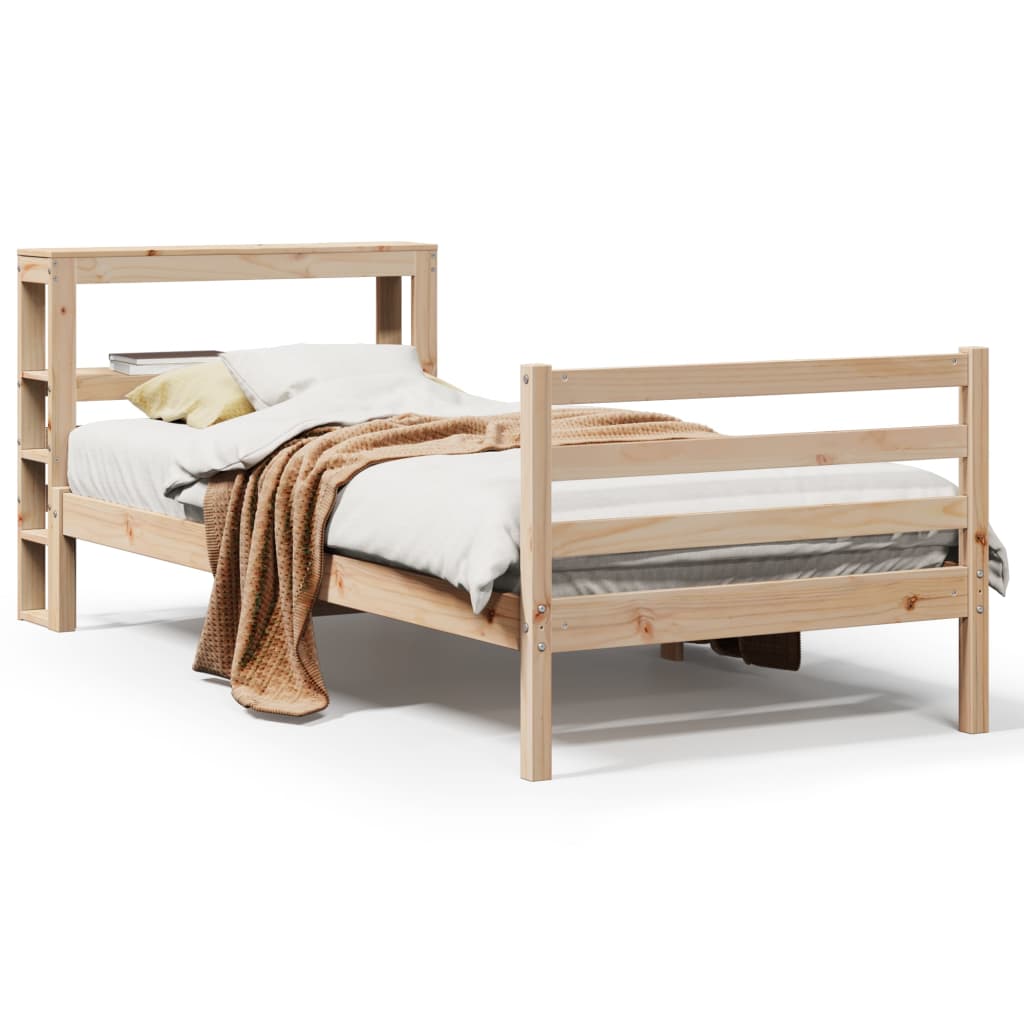 Letto senza Materasso 90x200 cm in Legno Massello di Pino 3305820