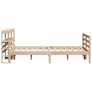 Letto senza Materasso 120x200 cm in Legno Massello di Pino 3305824