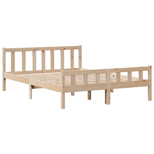 Letto senza Materasso 120x200 cm in Legno Massello di Pino 3305902