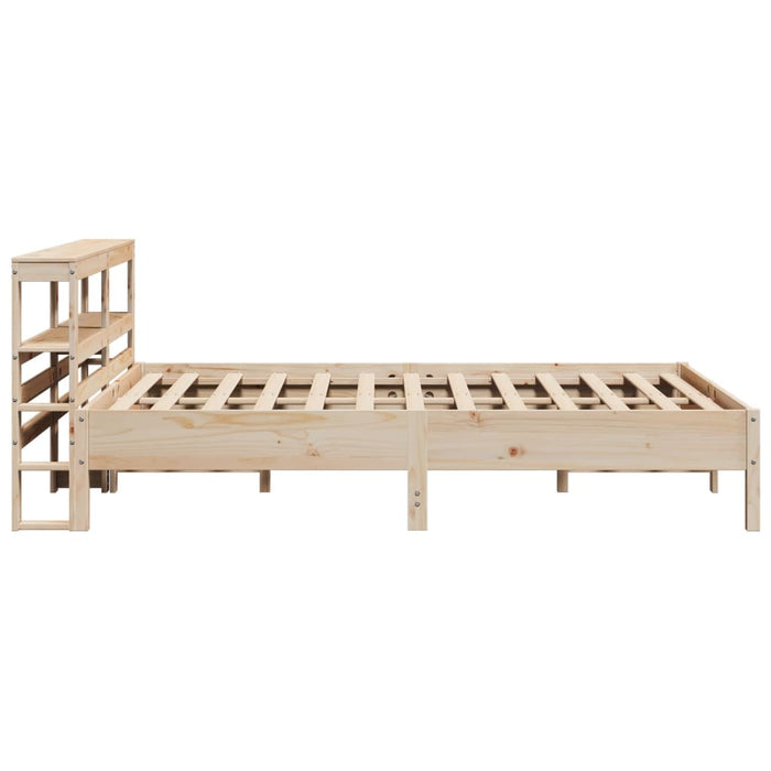 Letto senza Materasso 160x200 cm in Legno Massello di Pino 3306141