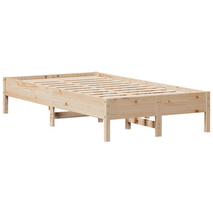 Letto senza Materasso 90x200 cm in Legno Massello di Pino 3306156