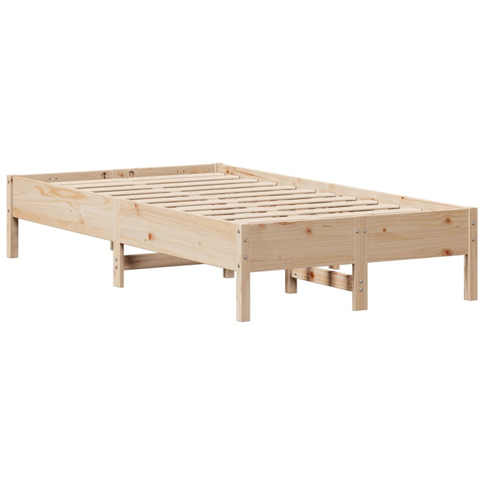 Letto senza Materasso 90x200 cm in Legno Massello di Pino 3306156