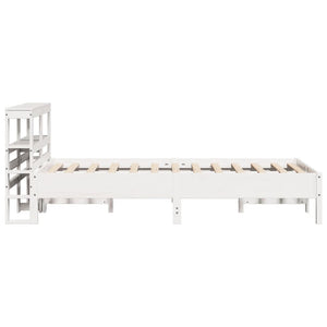 Letto senza Materasso Bianco 90x200 cm Legno Massello di Pino 3306157