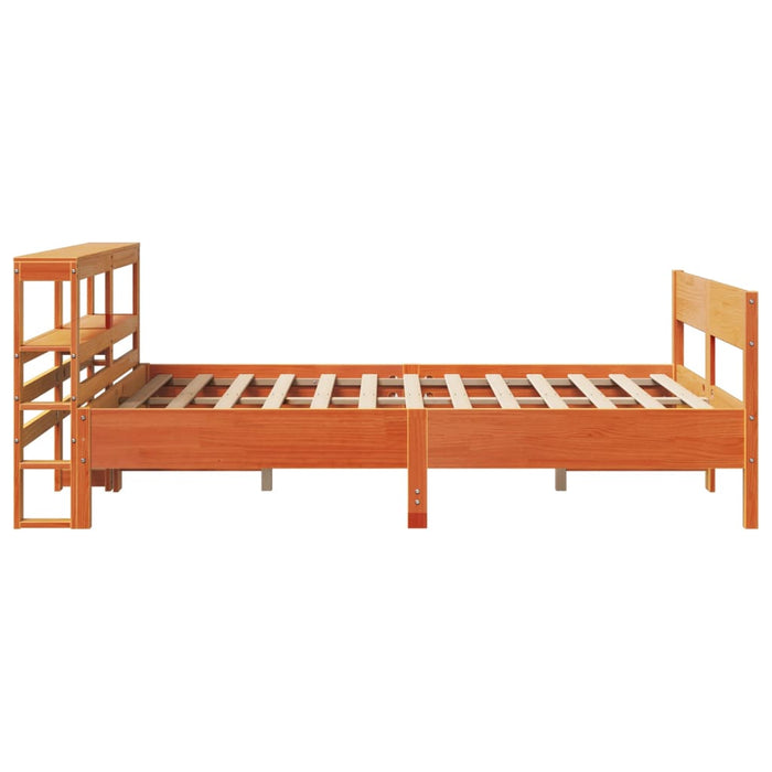 Letto senza Materasso Marrone Cera 120x200 cm in Legno di Pino 3306191