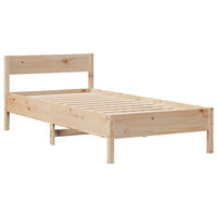 Letto senza Materasso 90x200 cm in Legno Massello di Pino 3306195