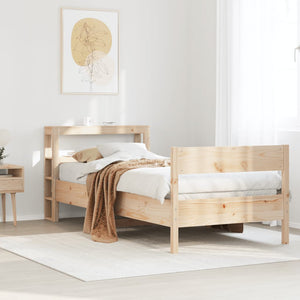 Letto senza Materasso 90x200 cm in Legno Massello di Pino 3306195