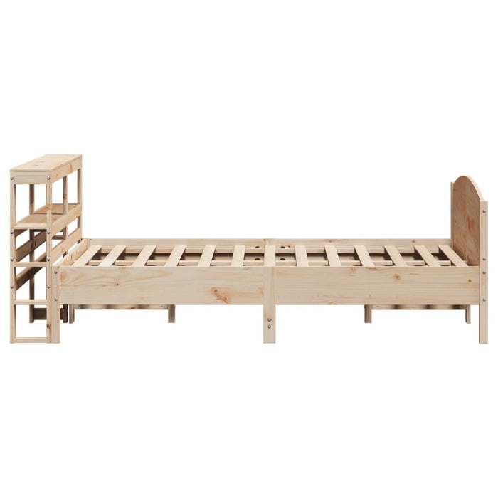 Letto senza Materasso 150x200 cm in Legno Massello di Pino 3306222