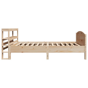 Letto senza Materasso 90x200 cm in Legno Massello di Pino 3306243