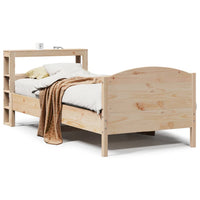 Letto senza Materasso 90x200 cm in Legno Massello di Pino 3306243