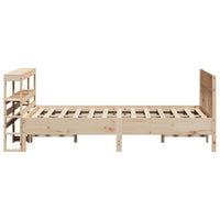 Letto senza Materasso 160x200 cm in Legno Massello di Pino 3306258