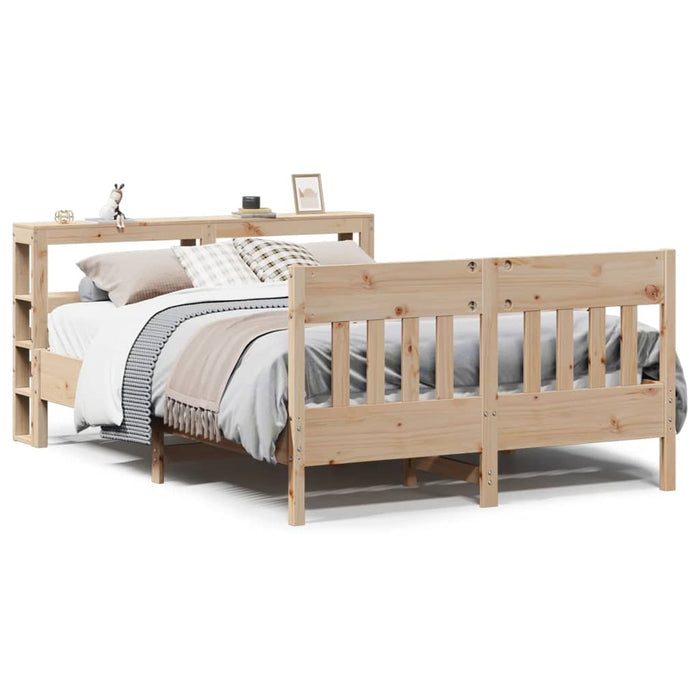 Letto senza Materasso 160x200 cm in Legno Massello di Pino 3306258