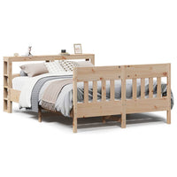 Letto senza Materasso 120x200 cm in Legno Massello di Pino 3306267