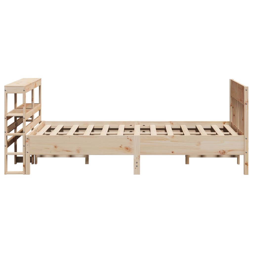 Letto senza Materasso 120x200 cm in Legno Massello di Pino 3306267