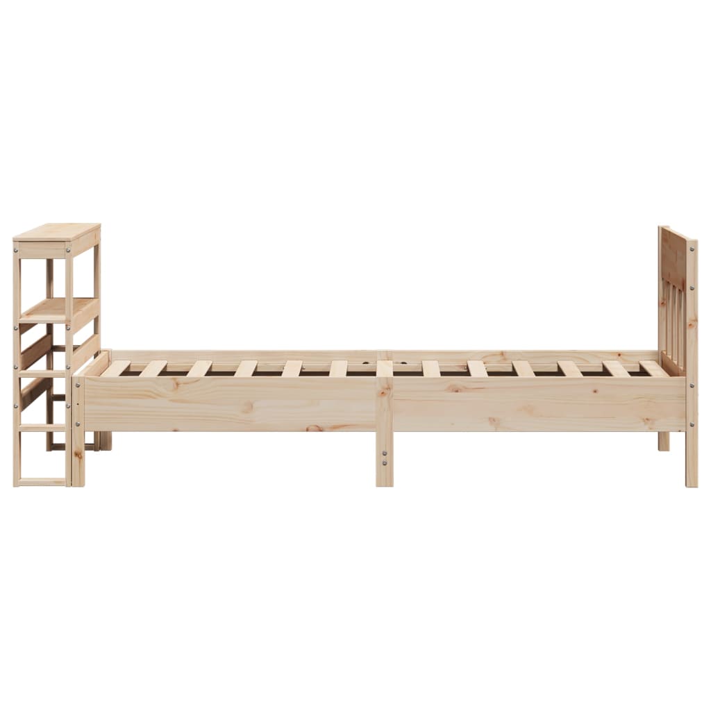 Letto senza Materasso 90x200 cm in Legno Massello di Pino 3306273