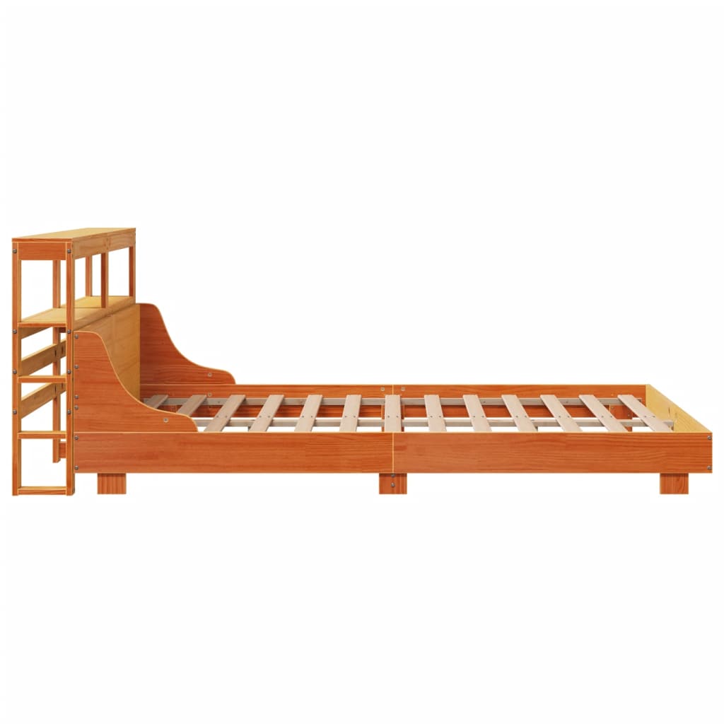 Letto senza Materasso Marrone Cera 120x200 cm in Legno di Pino 3306425