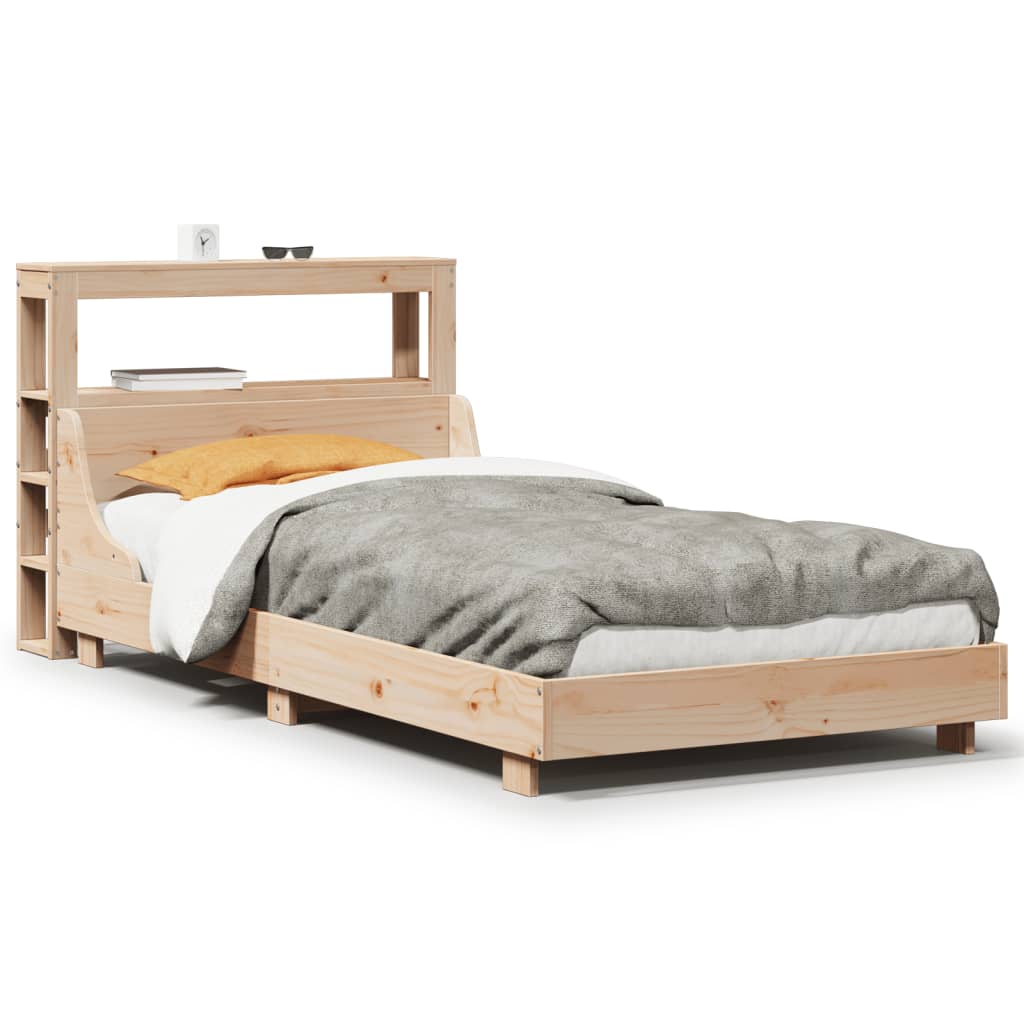 Letto senza Materasso 90x200 cm in Legno Massello di Pino 3306429