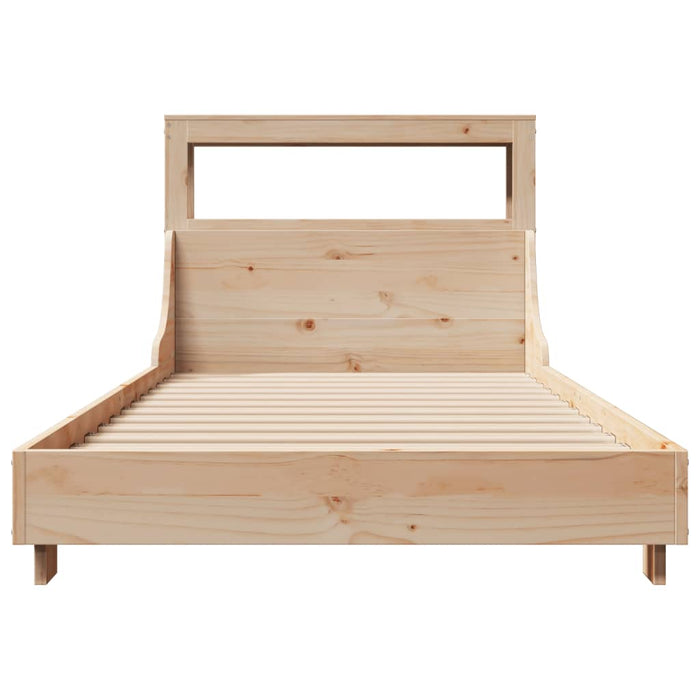 Letto senza Materasso 90x200 cm in Legno Massello di Pino 3306429